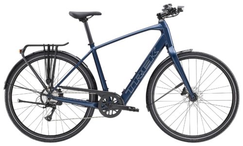 Trek FX+ 2 SO LT XL Satin Mulsanne Blue gelissen 2wielers, stein, giant, trek, batavus, sparta, ktm, speciaalzaak, racefietsen, mountainbike, stadsfietsen, kinderfietsen, electrische fietsen, gravelbike, 2 de hands, fietsonderdelen, Lease