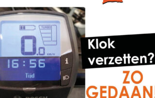 Klok verzetten Gelissen 2 Wielers